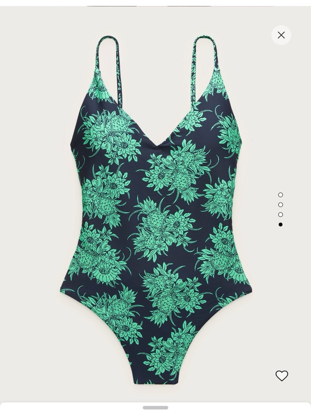 J.Crew Classic Sculpt One Piece Swimsuit
